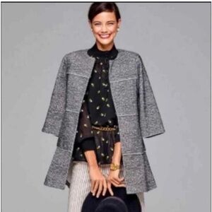 CAbi The Times Jacket in Black and White Small 5299